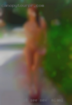 Cannot see sex in Miami IM, just message.